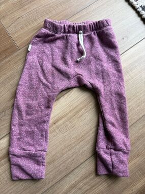 Heather Plum Gusset Pants